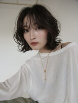 エヌ トーキョー(enu TOKYO) レイヤーカット　ミディアムヘア　ボブ