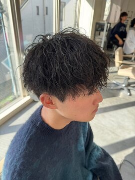 バース 河原町店(BIRTH) ツイストスパイラルパーマツイストパーマメンズマッシュパーマ