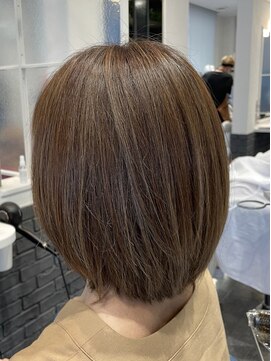テーラヘアー 公津の杜店(TELA HAIR) たっぷりハイライト×白髪ぼかし【TELA HAIR 公津の杜店】