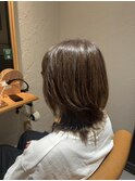 白髪ぼかし ウルフ