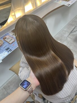 リンクミリ(Link mili) 【ブリーチなしカラー】ロイヤルミルクティー/透明感/赤み消し