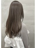 ロングレイヤー×シアーブラウン