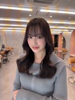 ロンド ブランシュ 錦糸町北口(Lond blanche)&nbsp;メルティカラーフェミニンロング似合わせカットハイトーン韓国