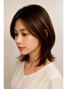 アナログノイ(analog noi) 切りっぱなしボブ