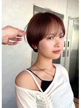 アビー(ABBEY4) ショートカットショートヘアコンパクトショートボブ丸みショート