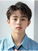 シースルーマッシュフェザーパーマニュアンスパーマ韓国マッシュ