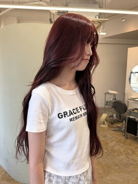 ユー(yew) チェリーレッドカラー/チェリーブラウン/ダークレッド