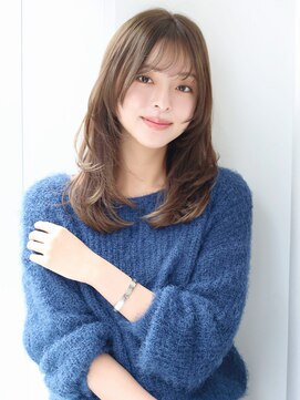 エアー 銀座(air) ★岡田有加★20代30代★銀座★顔まわりレイヤーセミディ