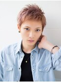 西梅田福島で人気の束感メンズショート