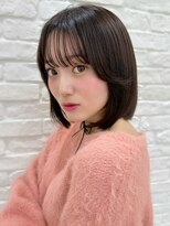 ソア 並木坂(Soa)&nbsp;熊本/切りっぱなしボブ/タッセルボブ/透明感カラー/Minori