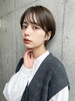 ヘアーメイク ピグレット(HAIR MAKE PIGLET)&nbsp;大人可愛いショートボブ30代40代50代60代髪型前髪あり前髪なし