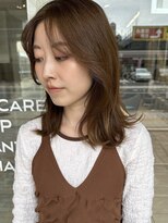 ソル(SOL)&nbsp;ナチュラルベージュ/ミディアムレイヤー/アディクシーカラー