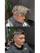 カットクラブロイヤルヴォックス(CUT CLUB ROYALVOX)&nbsp;ラフジェットモヒカン×ツーブロック