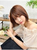 髪質改善カラー/トリートメント/ショート