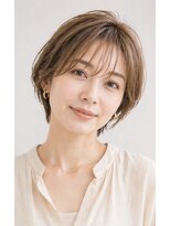パルフェ ヘアー バイ オーク 九大学研都市(parfait hair byOAK)&nbsp;ひし形ショート