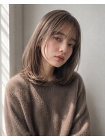 ラベストオイケ(LOVEST OIKE) 透け感カラー・ミディアムヘア/20代