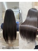 【10代】 ダメージによるパサつきを艶髪へ髪質改善