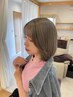 【学割U24】ケアブリーチ+透明感カラー+トリートメント¥23400→¥20000