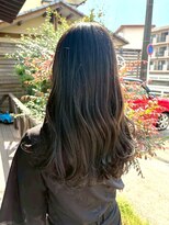 アズグロウヘアー(AS GROW HAIR) 【大人エレガント】ナチュラルウェーブロングハイライトカラー