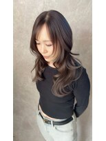 ヘアカラーファクトリー&nbsp;ロング/ナチュラルアッシュブラウン