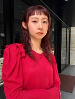 ピカ イチ 八代本店(pikA icHi)&nbsp;ワイドバング×顔まわりレイヤーのモードロング