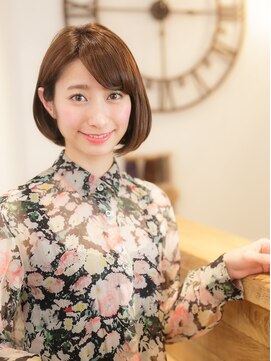 オーブ ヘアー シュマン 川口店(AUBE HAIR chemin by EEM) シルエット美人なボブで上品な可愛さを纏って♪