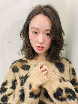 ナイン 麻布十番(NINE) ふんわり大人可愛いミディアムスタイル