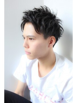 グリーン レーベル 川崎店(Green label) [Green label 川崎]無造作ツーブロックヘア！ビジネスにも◎