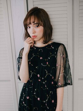 フローラビューティーヘアー(Flora Beauty Hair) 大人可愛いゆるっとボブ/20代/30代/40代/50代/岡山/表町