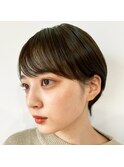 【Chill】大人かわいい季節のピンクベージュクールショートボブ