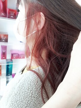 カッツ 笠岡店(CUT S) INOAカシスピンク×インナービーツカラー