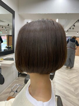 アダット 錦糸町(Adatto) 【Adatto錦糸町】お客様スタイル☆ミニボブ