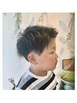 ロコヘアーバイクルル(Loco hair by couleur) ♯キッズカット♯キッズ♯子供カット♯高知美容室♯ツーブロック