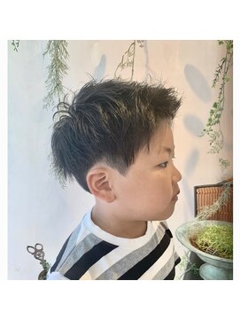 ロコヘアーバイクルル(Loco hair by couleur) ♯キッズカット♯キッズ♯子供カット♯高知美容室♯ツーブロック