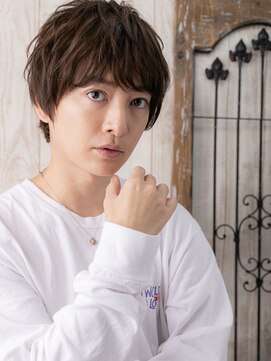 モッズヘア メン 上尾東口店(mod's hair men) ≪mod's men≫アンニュイで暖色系カラー韓国マッシュG