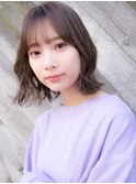 アッシュブラウン ボブ
