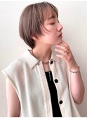 [K-two]シースルーバング ハイトーンショート[天王寺/阿倍野]