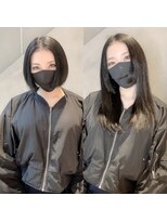 アフィーロ(ACHFILO)&nbsp;シールエクステ　髪質改善トリートメント艶髪ブルーブラック