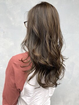 ヘアーブリーズ(hair breeze) 20代30代大人かわいい華やかレイヤー外ハネくびれセミディ