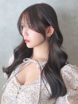 アルバム 渋谷パルコ(ALBUM)&nbsp;サイドバング_グレージュカラーボブウルフココア_ba423342