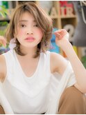 甘辛☆斜めバング抜け感くせ毛風小顔ボブc5戸田公園20代30代40代