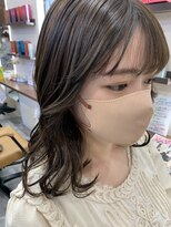 エイム ヘアメイク 横川店(eim HAIR MAKE) ダブルカラー×Olive color
