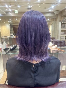 トムキャット(TOM CAT) ブリーチ ダブルカラー ラベンダーアッシュ