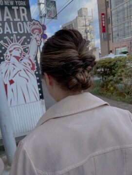 ソーホーニューヨーク 函館店(SOHOnewyork) ヘアセット/結婚式/お呼ばれヘア/函館/五稜郭/美容室