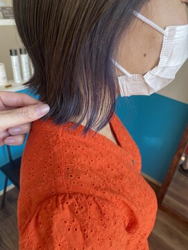 キキヘアメイク(kiki hair make) ブルーアッシュ