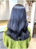 ロングヘア/ラベンダーアッシュ/アッシュ/黒髪カタログ/大宮