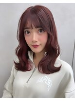 ロンド レア 天神大名店(Lond Le’a) ダブルカラーピンクベージュベージュカラーケアブリーチレイヤー