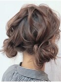 ゆるふわヘアセット◎パーティーやちょっとしたお出かけにも♪