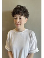 ナタリー(Natalie)&nbsp;ショート×スパイラルパーマ