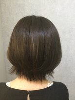 ウィスプ 赤羽店(wisp) 大人かわいいくびレイヤーボブルフ ベージュグレージュ#2